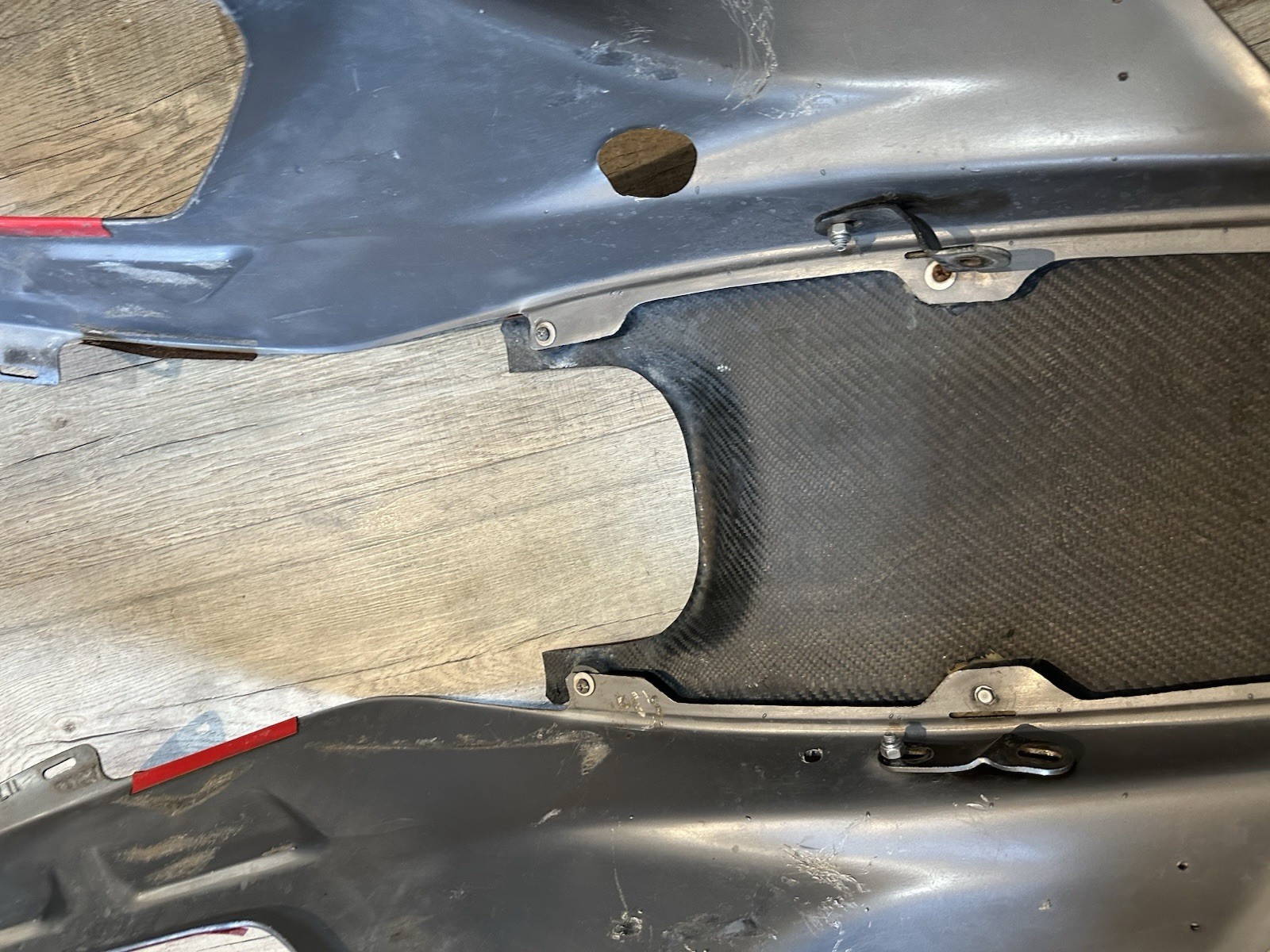 1986-1989 Honda Trx250r Plastics With Quad Tech Carbon Fiber Hood!