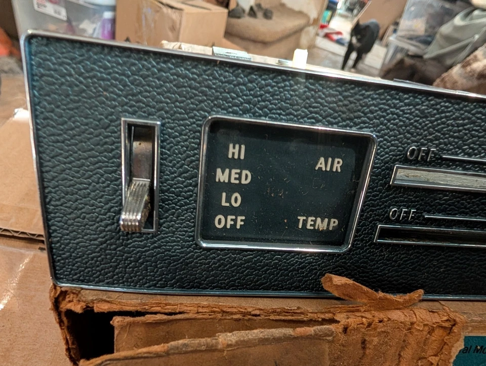 Control de calefacción de tablero Pontiac GTO LEMANS TEMPEST 1964 NUEVO DE STOCK 7286372 Foto 3 de 4