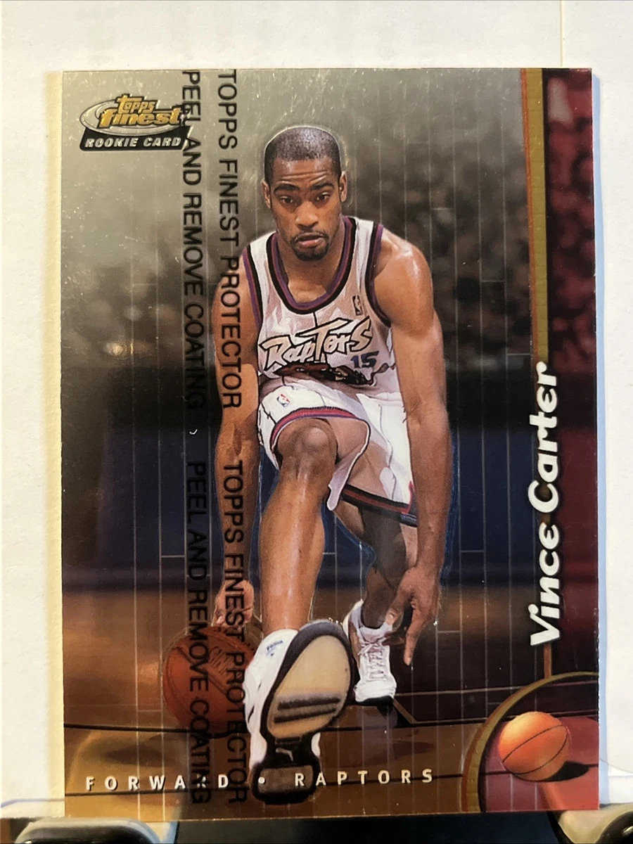 Topps Vince Carter Basketball Toronto Raptors Rookie Sports