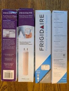 Frigidaire Ultrawf Water Filters, Unused, 4 Separate Units Each In Sealed Box