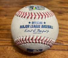 Yankees vs Astros Game Used Baseball 9/3/2025 Camilo Doval to Yordan Alvarez