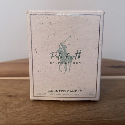 RALPH LAUREN Polo Earth Scented Candle Bougie Perfumee 2.46 oz 70g New In Box
