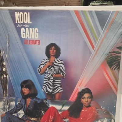Kool & The Gang Celebrate! LP Vinyl De-Lite Funk Soul 1980 12'' 33 RPM DSR-9518