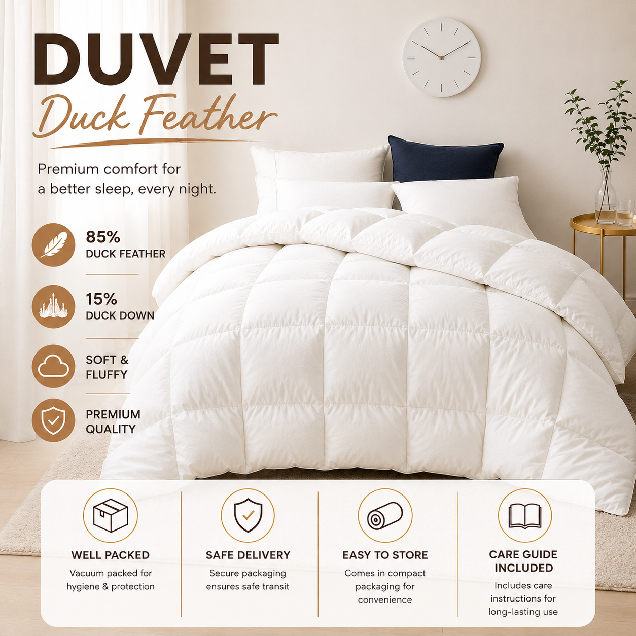 Duck Feather Duvet