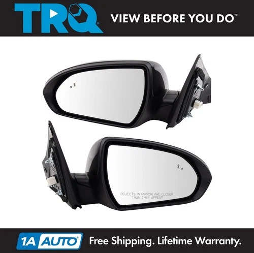 TRQ Mirror Set Fits 2017-2018 Hyundai Elantra