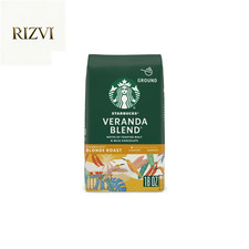 Starbucks Veranda Blend Ground Coffee, Blonde Roast, 18 oz