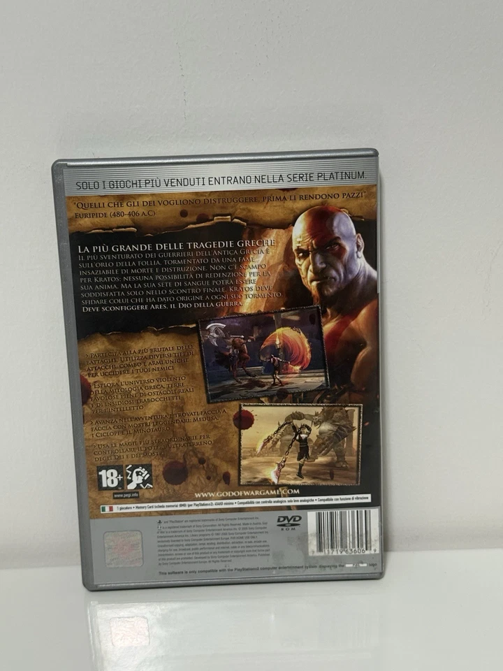 God of War PS2 PAL ITA Edizione Italiana Senza Manuale • - Immagine 4 di 4