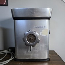 Bizerba Commercial Meat Grinder Heavy Duty Stainless Steel Tested