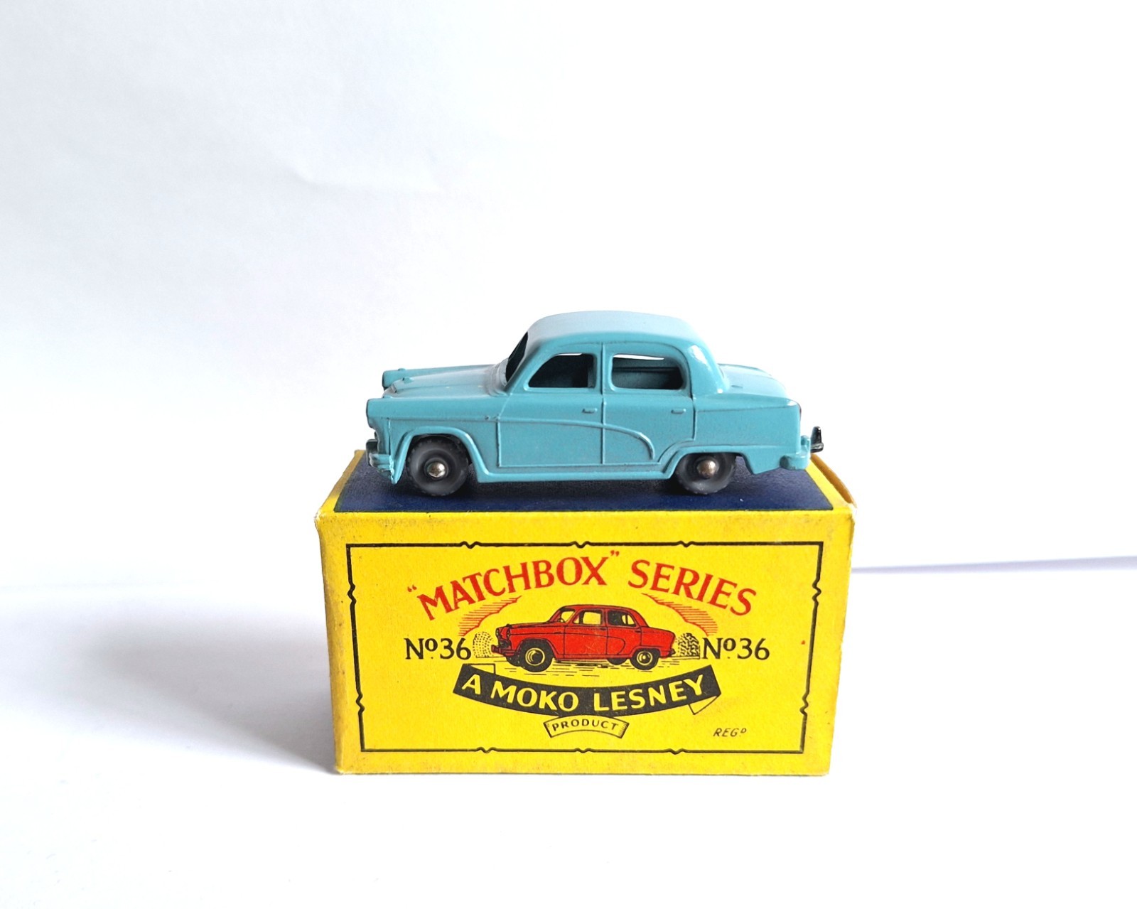 Matchbox 36a, Austin Cambridge A50 - Free Price Guide & Review