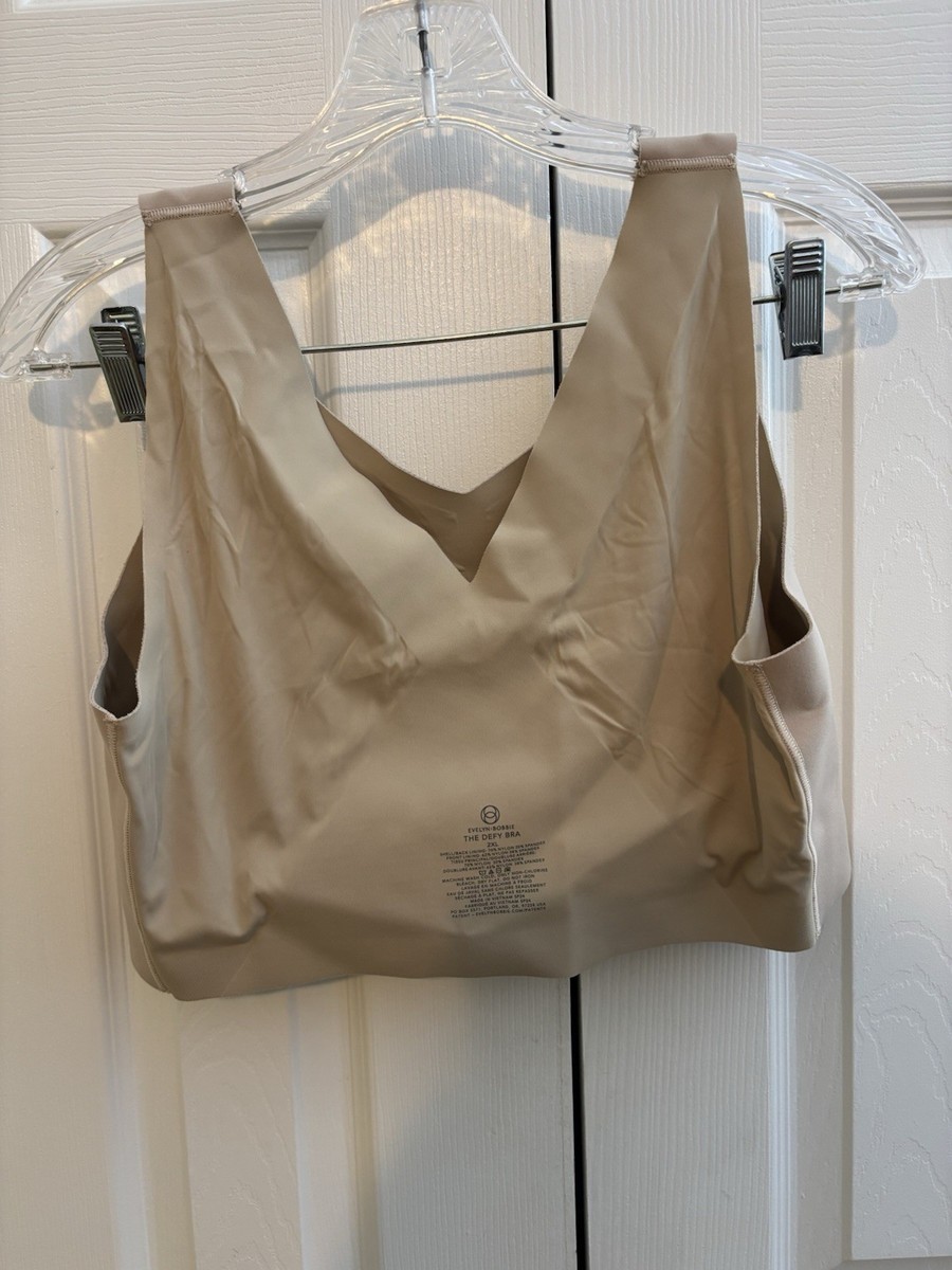 Evelyn & Bobbie Lot of 2 Wireless Bralettes Sz 2XL Beige & Black Beyond & Defy View 6