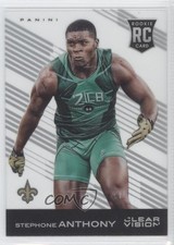 2015 Panini Clear Vision Rookie Stephone Anthony #155 1u6
