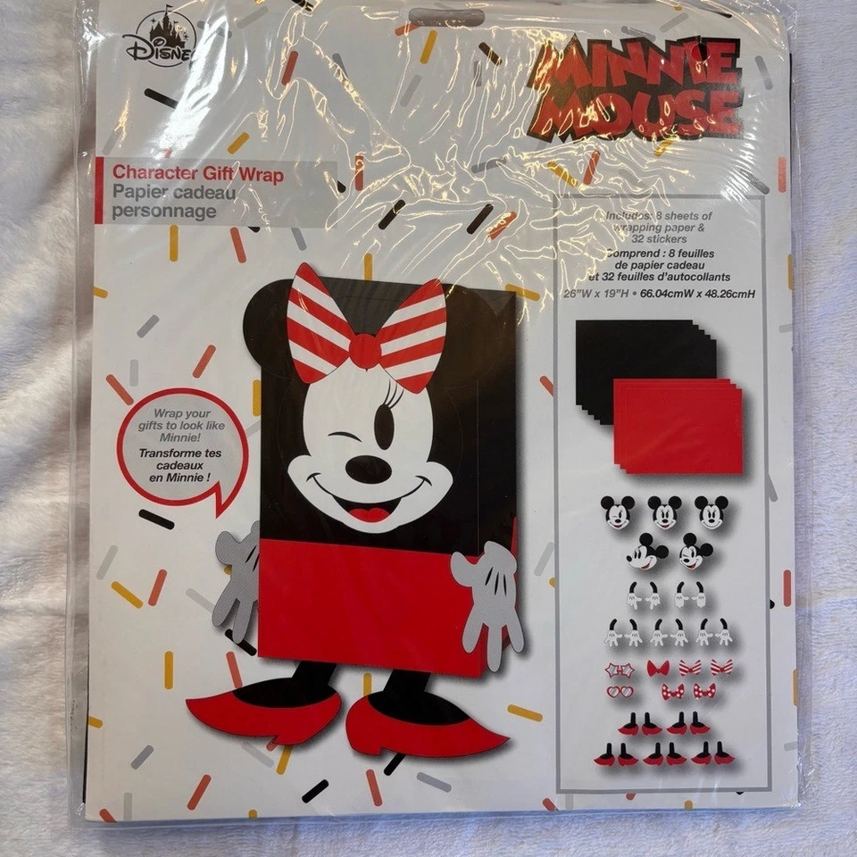 Juego de fiesta Disney Minnie Mouse - rojo, negro, blanco Foto 2 de 4