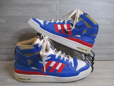 Adidas Def Jam Redman Forum Mids Sneaker Herren UK 11 blau weiß rot G06074