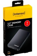 Intenso Memory Case 1TB Externe Festplatte USB 3.2 Schwarz 2,5"