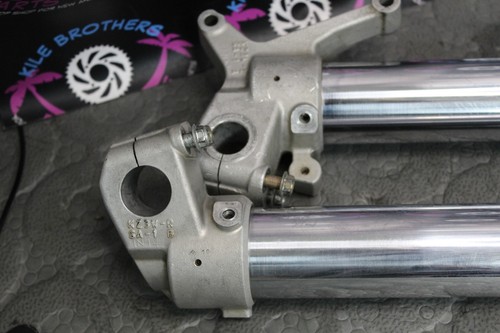 2005 honda 04-08 crf450r OEM RIGHT LEFT FRONT SUSPENSION FORKS SHOCKS - Picture 2 of 15