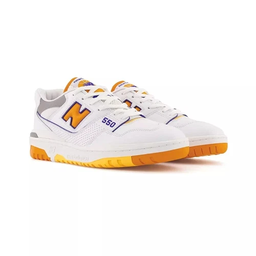 [BB550WTO] New Balance Men's White/Orange *NEW*