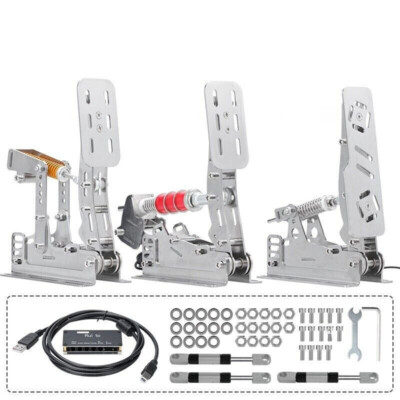 Simplayer 3 Pedals & 3 Hydraulic Rods Hydraulic Pedal Set for G29 G27 T300RS