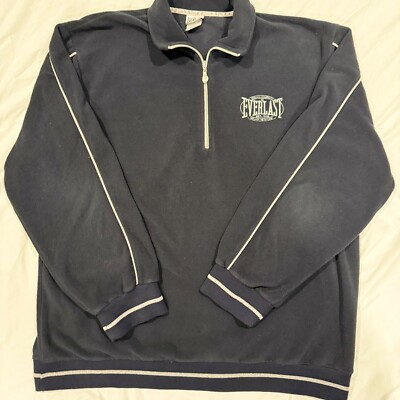 Vintage Everlast Boxing Jacket Mens XXL USA Glove Quarterzip Fleece 90s  Athletic