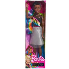 Rainbow Sparkle Best Fashion Friend Articulated AA Barbie 28"Doll MINT Sealed