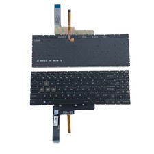 New RGB Backlit Keyboard for MSI Pulse 15 B13VGK Pulse 15 B13VFK MS-1585 US