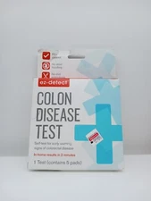 EZ Detect Colon Disease Test Kit Self Test For Colorectal Disease 1 Test 5 Pads