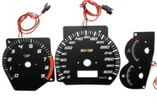 Mitsubishi Lancer Evo 5 Evo 6 Glow Gauge Plasma Dials Speedometer Disc Glow Shift I