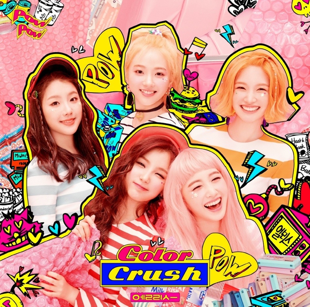 K-POP ELRIS 2nd Mini Album Color Crush CD+Booklet+Photocard+ K-POP ELRIS 2nd Mini Album Color Crush CD+Booklet+Photocard+
