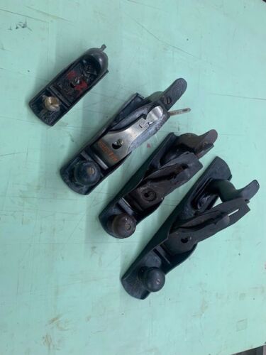 Vintage Stanley-Baley Hand Planer #4 and #5 - Plus one small Stanley - Picture 1 of 13