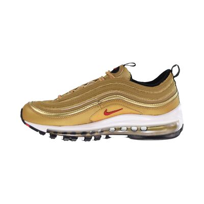 Nike Air Max 97 (GS) Big Kids' Shoes Metallic Gold-Black 918890