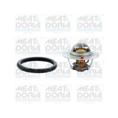 1x Thermostat, Kühlmittel MEAT & DORIA 92407 passend für FORD