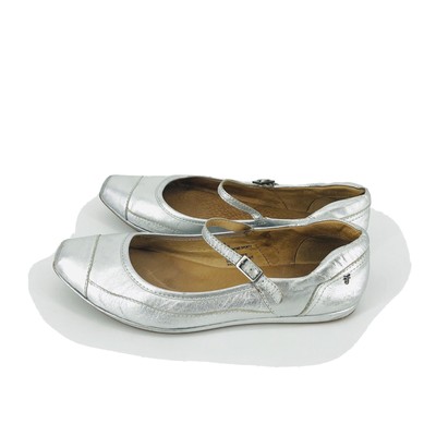 square toe mary jane flats