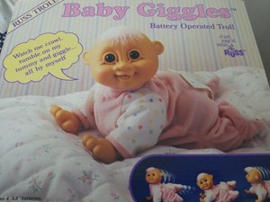 baby giggles troll doll