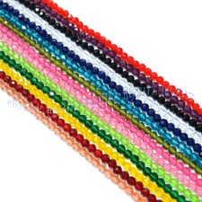 Lots Faceted 3mm Natural Bright Multi-Color Spinel Round Gems Loose Beads 15''