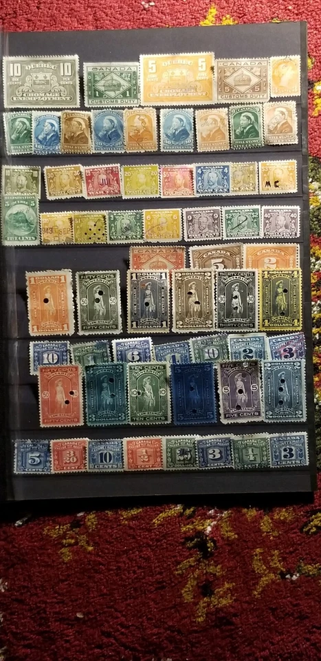 Canada Old Rare Stamps Collection Huge Discount $400 Plus Book Value IDTagst11. - Image 2 of 4