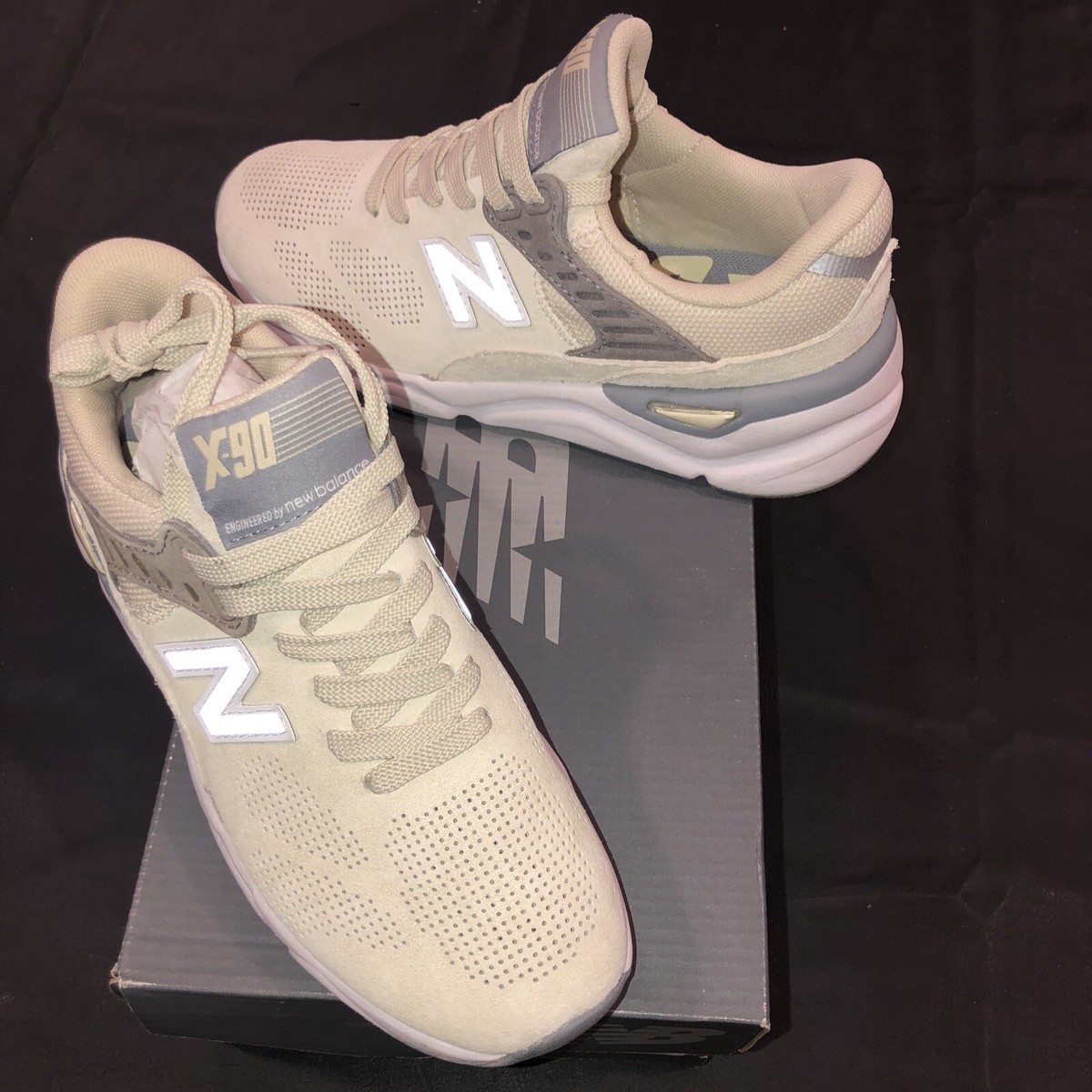 Women's Size New Balance X-90 Beige WSX90PLC NWB