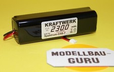Kraftwerk Power 2300 mAh 9,6 V für Spektrum DX 6 7 Senderakku