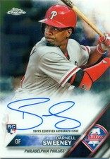 2016 TOPPS CHROME ROOKIE AUTOGRAPH #RA-DS DARNELL SWEENEY
