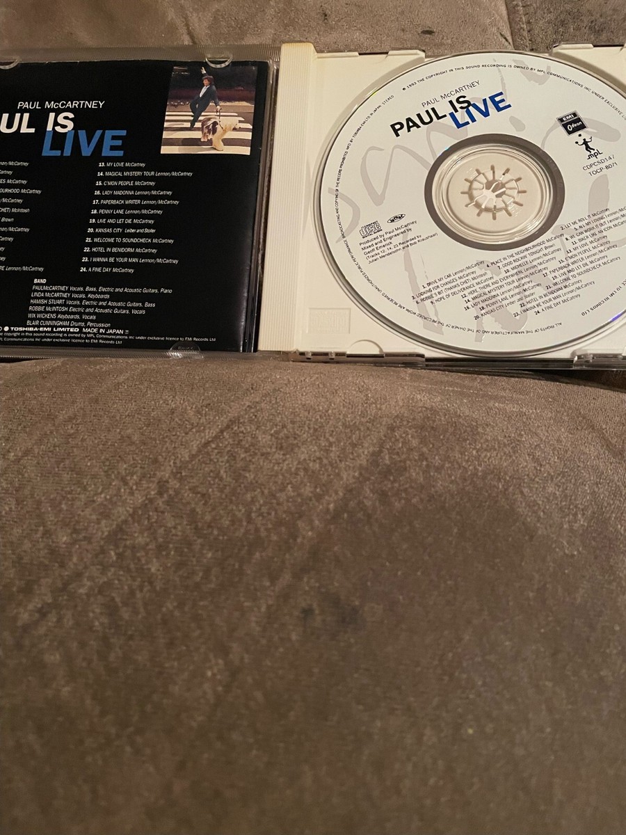Paul McCartney Paul Is Live Japan CD | eBay