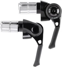 microSHIFT BS-A12 Bar End Road Shifter Set - 2x 12-Speed Shimano 12-Speed Road