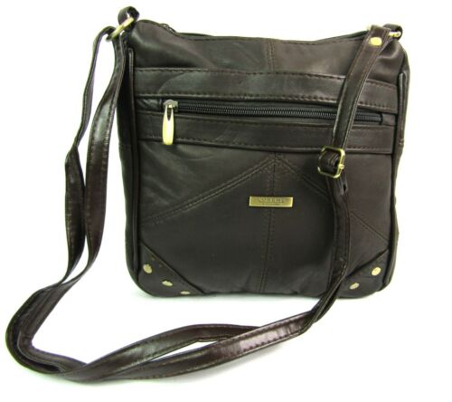 Borsa a mano crossover donna donna di alta qualità in vera pelle super morbida - Foto 18 di 47