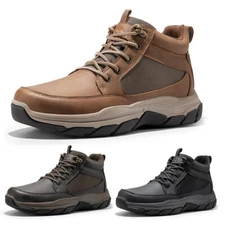 NORTIV 8 Men's Hiking Boots Lightweight  Breathable Ankle Lace Up Chukka Boots