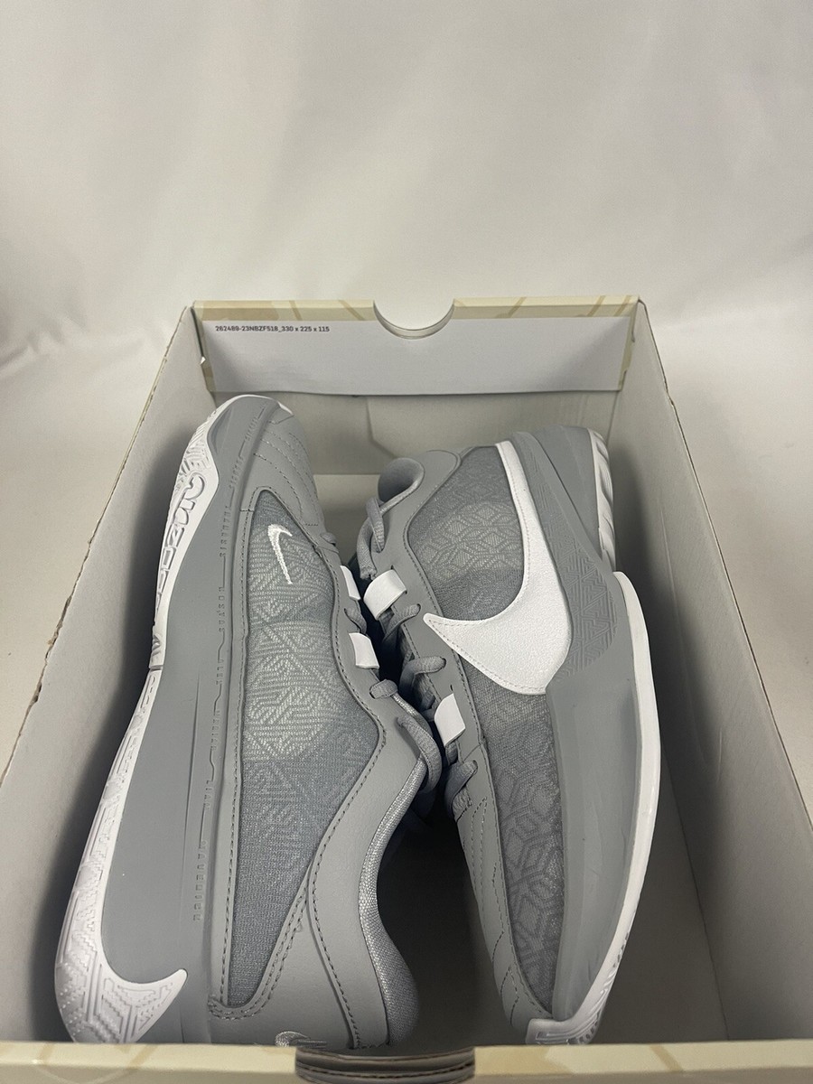Nike Zoom Freak 5 TB Wolf Grey White DZ2946-002 Mens Size 9.5 NEW