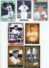20 + LUKE APPLING different cards lot 1979 - 2016 all White Sox HOF