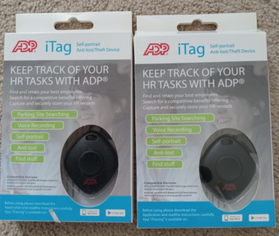 (2) ADP iTag Self Portrait Anti Loss Theft Device--FREE SHIPPING!