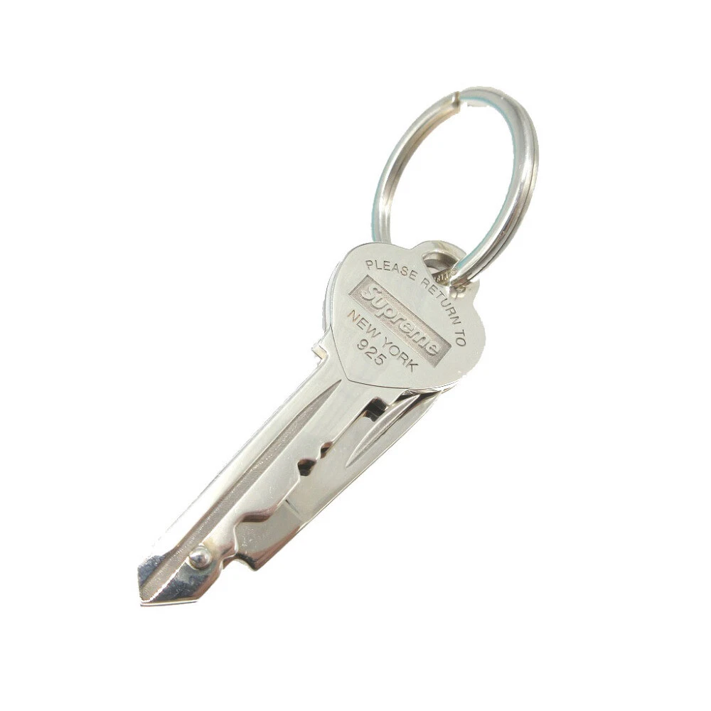 AUTHENTIQUE TIFFANY&Co. Porte clés couteau coeur suprême retour à TIFFANY & Co. 1188