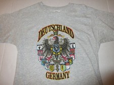 Vtg Germany Soccer World Cup T-shirt jersey Youth 12-13