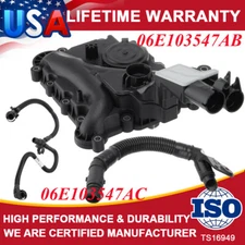 Oil Separator PCV Valve Vent Trim for Audi Q7 A8 Q5 S4 A6 A7 3.0TFIS 06E103547AB