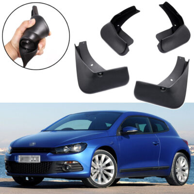 4x Car Mud Flaps Splash Guard Mudguard Fender for Volkswagen Scirocco 2009-2017