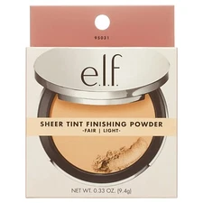 e.l.f. Sheer Tint Finishing Powder Setting Powder Fair/Light packaging may vary