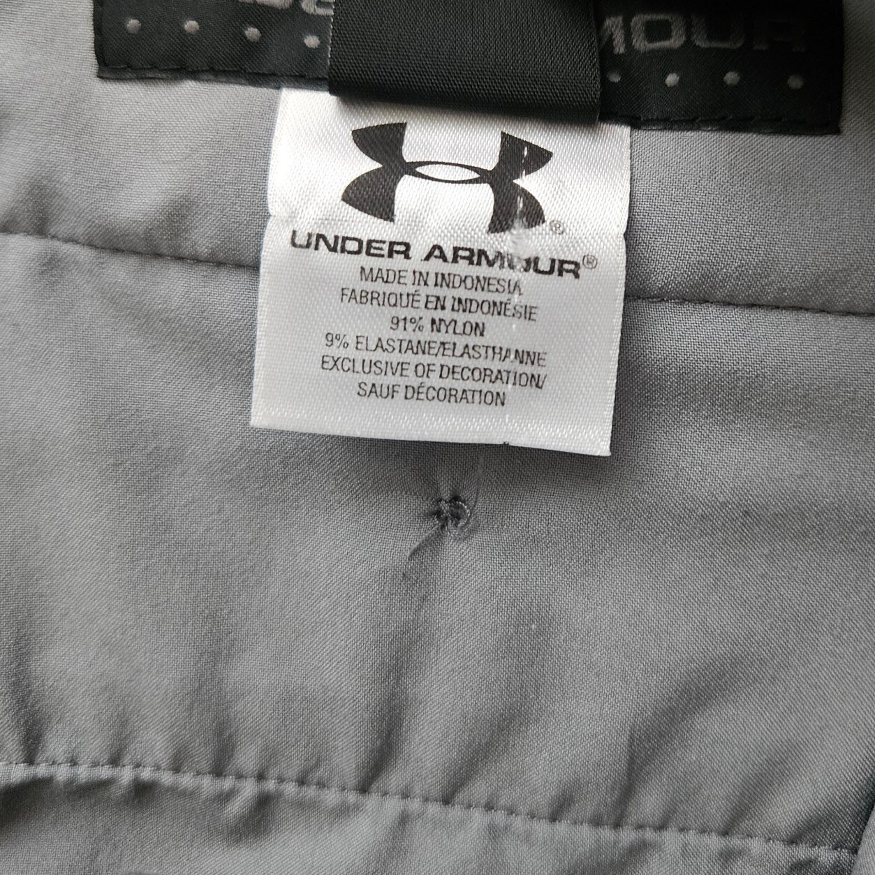 Under Armour (Mens Size 36x32) Coldgear Golf Pants Chino Slacks Gray